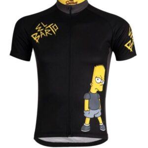 Baju Jersey Cycling Sepeda Import WULITOTO The Simpsons Bahan Premium - image 3