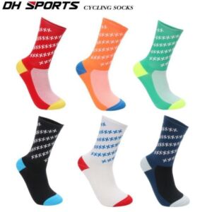 Kaos Kaki Sepeda DH-SPORT Bahan Adem Motif Lucu - image 1